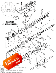 Gear Hsg (prop Shaft)counter Rotation (g437999 & Below) (�������� Hsg (prop Sha �����) �������� �������� (g437999 & ����))