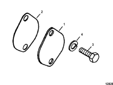 Gimbal Housing Cover (sterndrive) (Gimbal ������ ������ (sterndrive))
