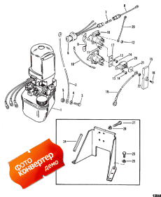 Hydraulic Pump And Bracket (Hydraulic   )