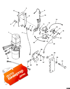 Hydraulic Pump And Mounting Brackets (Hydraulic   ing s)