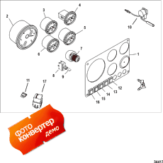 Instrument Panel Kit Components, Full (���������������� ������ Kit Components, Full)