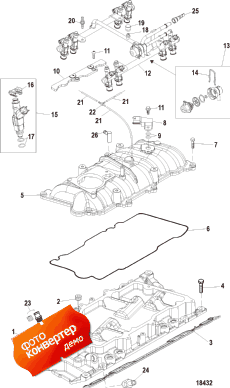 Intake Manifold And Fuel Rail (�������� ��������� � ��������� ����������)