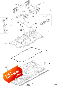 Intake Manifold And Fuel Rail (�������� ��������� � ��������� ����������)