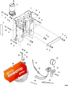 Jack Plate Kit, Hydraulic (891756a01 Thru A15) (Jack �������� Kit, Hydraulic (891756a01 Thru A15))
