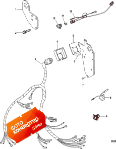 Lifting Brackets And Wiring Harness (Lifting ���������s � Wi������ ���� ��������)