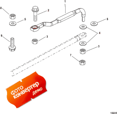 Link Rod Kit-steering (889454a02 And 92876a12) (  Kit-  (889454a02  92876a12))
