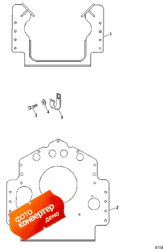 Mount Plates (engine) (design I) (��������� ��������s (���������) (design I))