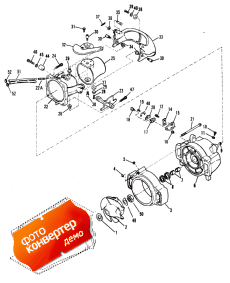 Nozzle/rudder Components (splined Drive) (Nozzle / rudder Components (splined Drive))