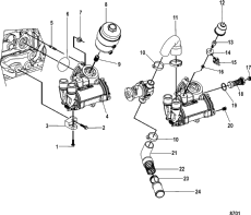Oil Cooler And Filter Assembly (Oil Cooler � ������ Assembly)