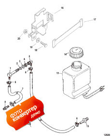 Oil Reservoir Components (sterndrive) (Oil ��������� Components (sterndrive))