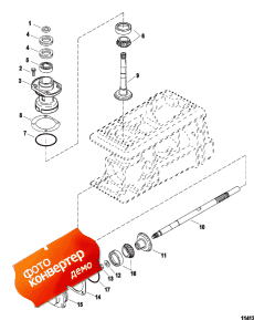 Pinion And Impeller Shaft (all Models) (�������� � ���������� ��� (all Models))