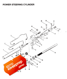 Power Steering Cylinder (stern Drive) (Power ������� ������� ������� (stern Drive))