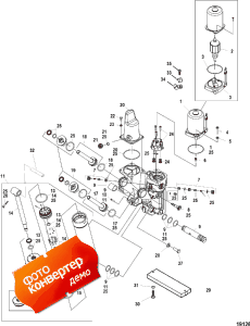 Power Trim Components (cast Pump Housing) (���������� ��������� ������� (cast ����� ������))