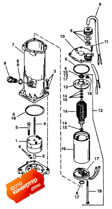 Pump/motor Assembly (819479a1) (����� / motor Assembly (819479a1))