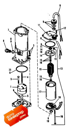 Pump/motor Kit (����� / motor Kit)