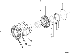 Rear Oil Seal And Bearing Carrier (Rear ������� � ��������� Carrier)