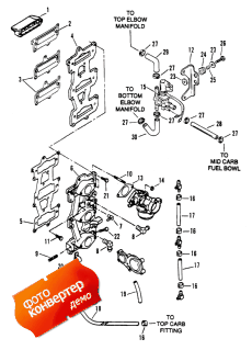 Reed Plate And Intake Manifold (Reed �������� � �������� ���������)