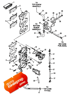 Reed Plate And Intake Manifold (Reed �������� � �������� ���������)