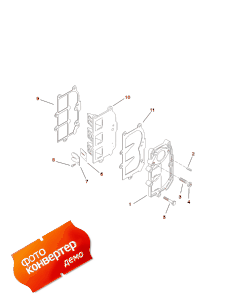 Reed Plate/manifold Assembly (Reed �������� / ��������� Assembly)