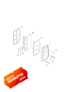 Reed Plate/manifold Assembly (Reed �������� / ��������� Assembly)
