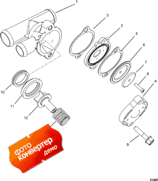 Relief Valve Kit, 863208a 3 (Relief  Kit, 863208a 3)