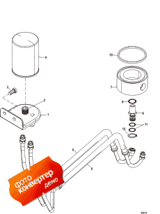 Remote Oil Filter (accessory Kit) (Remote �������� ������ (accessory Kit))