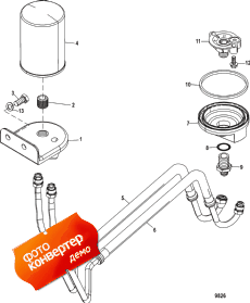 Remote Oil Filter Assembly (Remote �������� ������ Assembly)