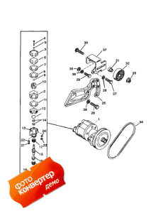 Sea Water Pump Assembly (s/n: 0d763746 - 0f348963) (Sea   Assembly (s / n: 0d763746 - 0f348963))