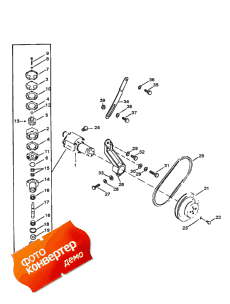 Sea Water Pump Assembly (serial # 0d456489 Thru 0d456768) (Sea ������� ����� Assembly (serial # 0d456489 Thru 0d456768))