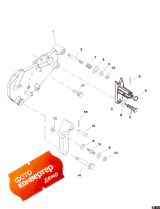 Shift Bracket (bravo Engines) (������������� ��������� (bravo ���������s))