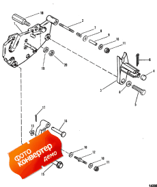 Shift Bracket (stern Drive) (������������� ��������� (stern Drive))