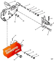 Shift Bracket (stern Drive) (������������� ��������� (stern Drive))