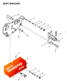 Shift Bracket (stern Drive) (������������� ��������� (stern Drive))