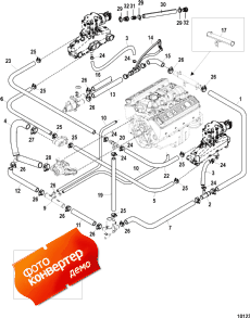 Standard Cooling System (bravo) (single And 3 Point Drain) (�������� ���������� System (bravo) (single � 3 Point Drain))