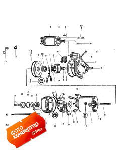 Starter Assembly (50-808011a1) (������� Assembly (50-808011a1))
