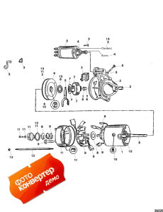 Starter Assembly (50-808011a1) (driveline) (������� Assembly (50-808011a1) (driveline))