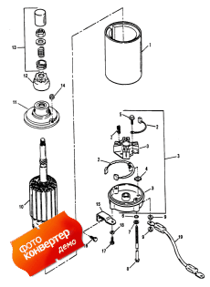 Starter Assembly (50-819968--1) (������� Assembly (50-819968--1))