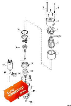 Starter Assembly (50-8m8021116) (������� Assembly (50-8m8021116))