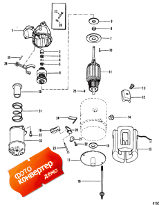 Starter Motor (delco Remy #1998317) (��������� �������� (delco Remy #1998317))