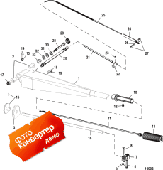 Steering Handle Kit (12022a28 / A29 / A40) (,   (12022a28 / A29 / A40))