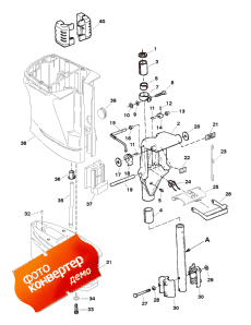 Swivel Bracket & Driveshaft Housing (���������� ��������� & ������ ���� ��������)