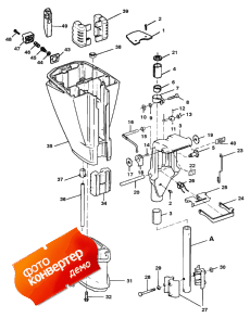 Swivel Bracket And Driveshaft Housing (���������� ��������� � ������ ���� ��������)