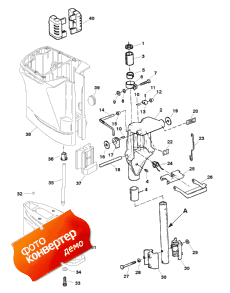 Swivel Bracket And Driveshaft Housing (���������� ��������� � ������ ���� ��������)