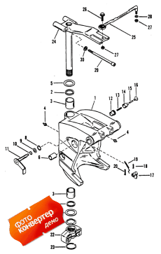 Swivel Bracket And Steering Arm (���������� ��������� � ������� ������� �����)
