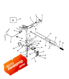 Swivel Bracket And Steering Handle (   )