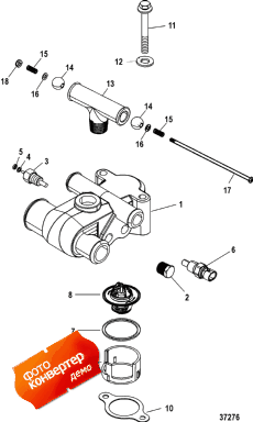 Thermostat And Housing (��������� � ������)