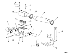 Thermostat Assembly And Hoses (��������� Assembly � �����s)