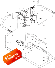 Thermostat Housing (standard Cooling) (borg Warner 72) (��������� ������ (�������� ����������) (borg Warner 72))