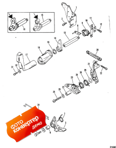 Throttle And Shift Linkage (side Shift Models) (    (side  Models))