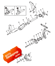 Throttle And Shift Linkage (side Shift Models) (    (side  Models))